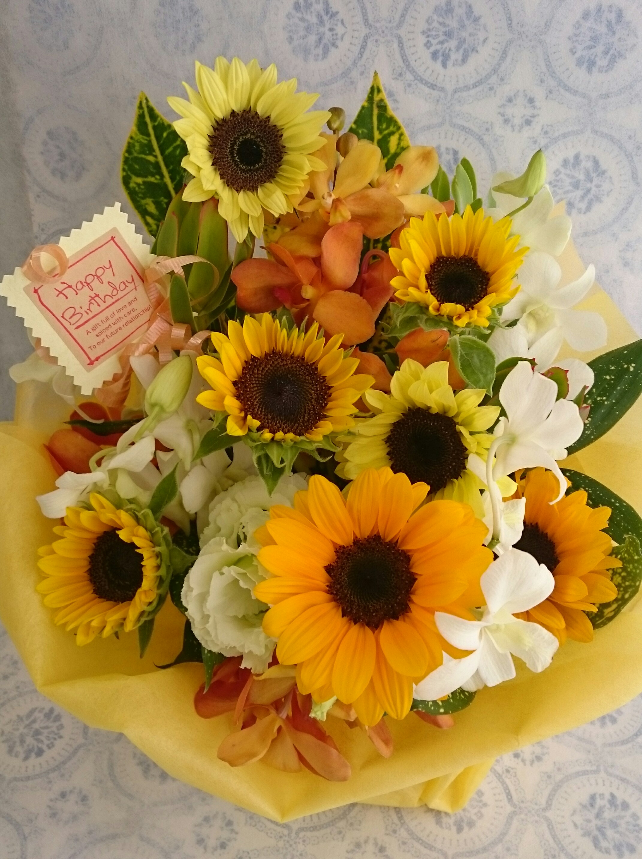夏のお誕生日に