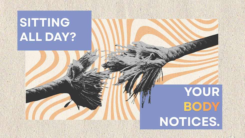Why Sitting All Day Changes Your Body