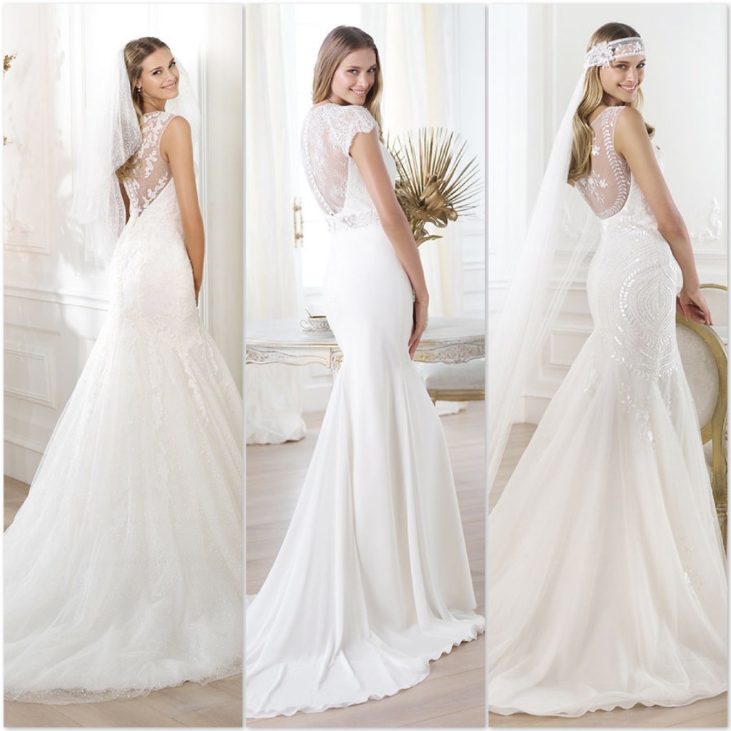 vestido de noiva decotado nas costas