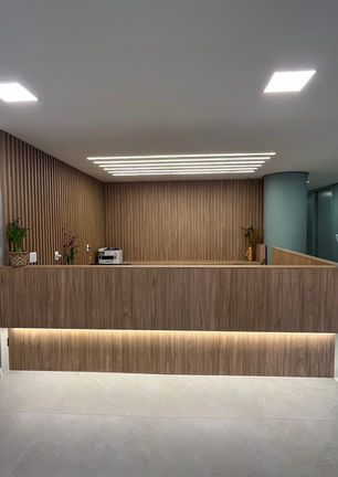 Recepção consultório Dra. Luciana Tupy Tavares Furlan