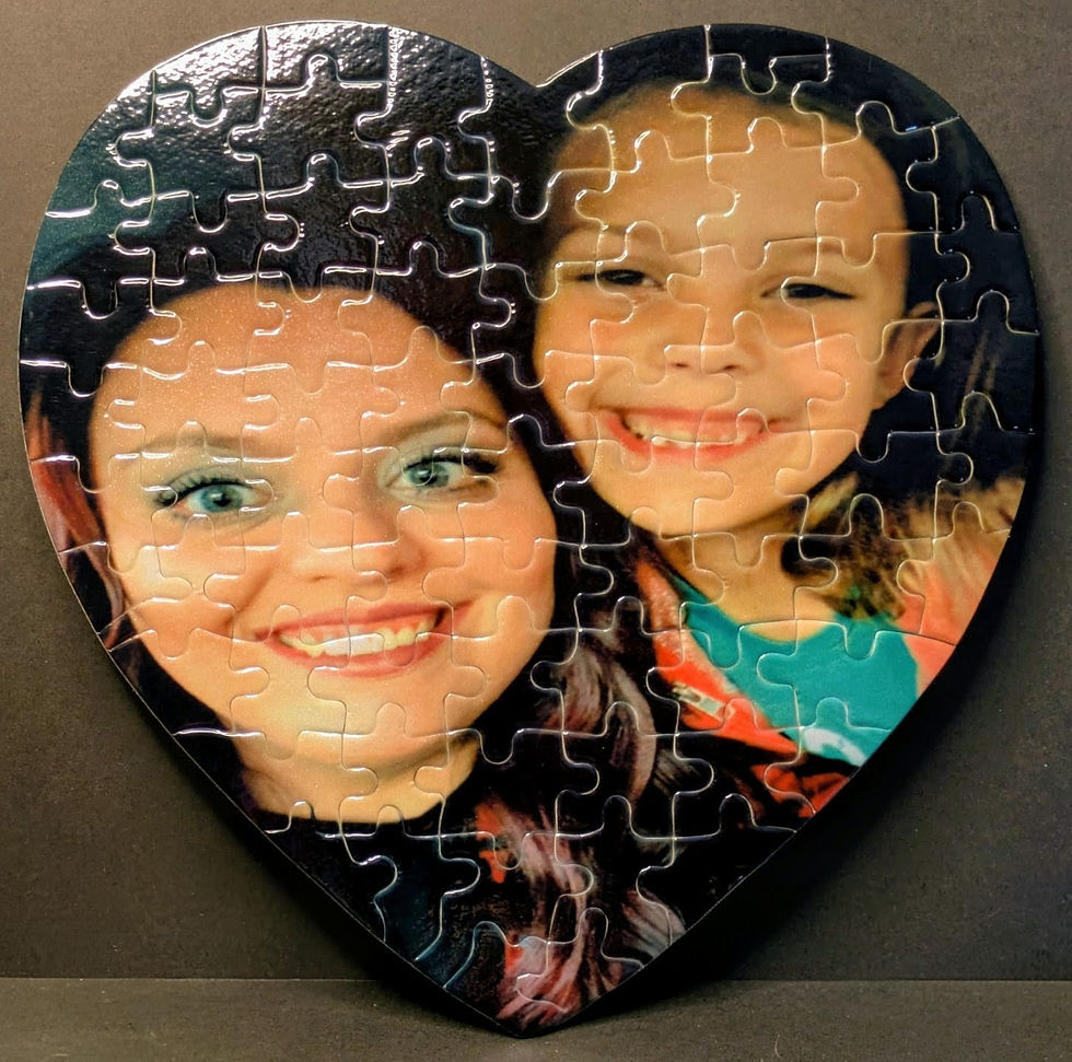 Thumbnail: Heart Shaped Photo Puzzle