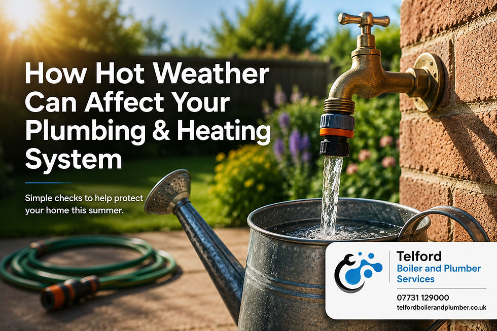 How Hot Weather Can Affect Your Plumbing and Heating System