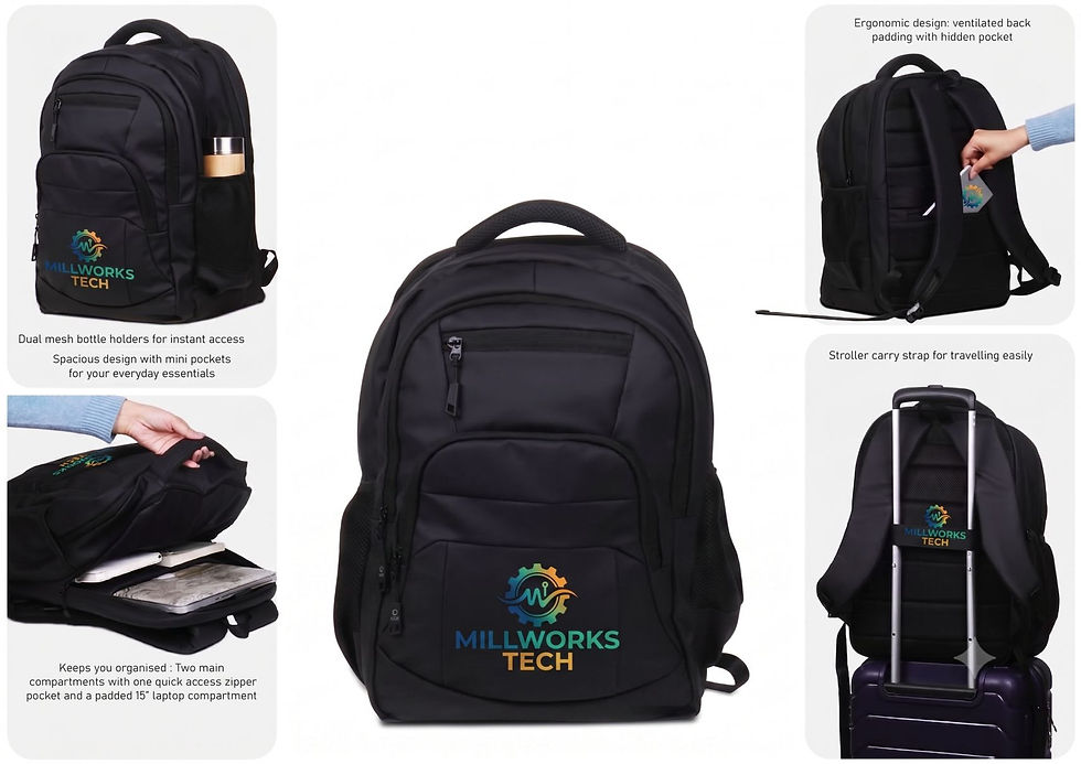 Full Matte Classic Backpack for Corporate Gifting by Indian Corporate Gift (ICG)