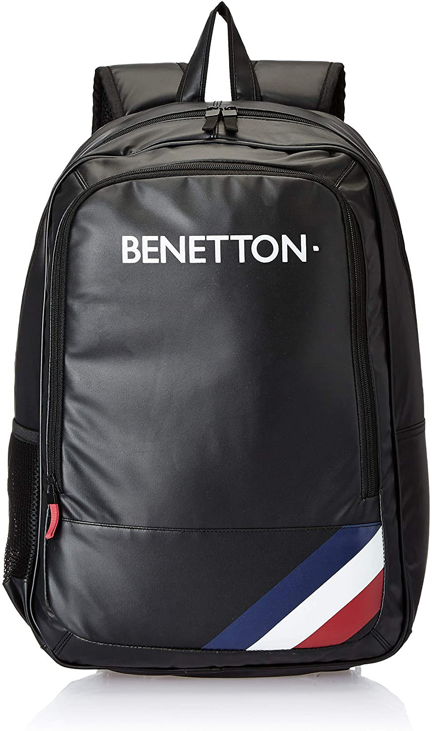 Benetton 18 cms Black Laptop Backpack 