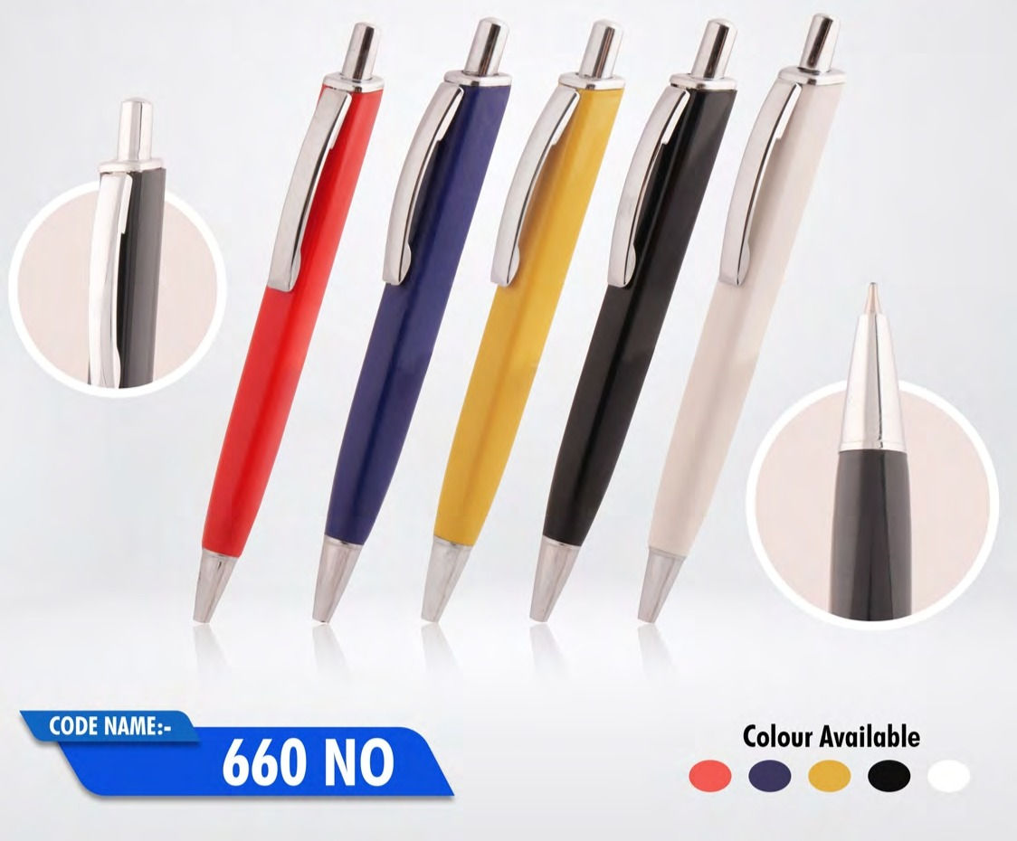 Plastic Ball Pen 660