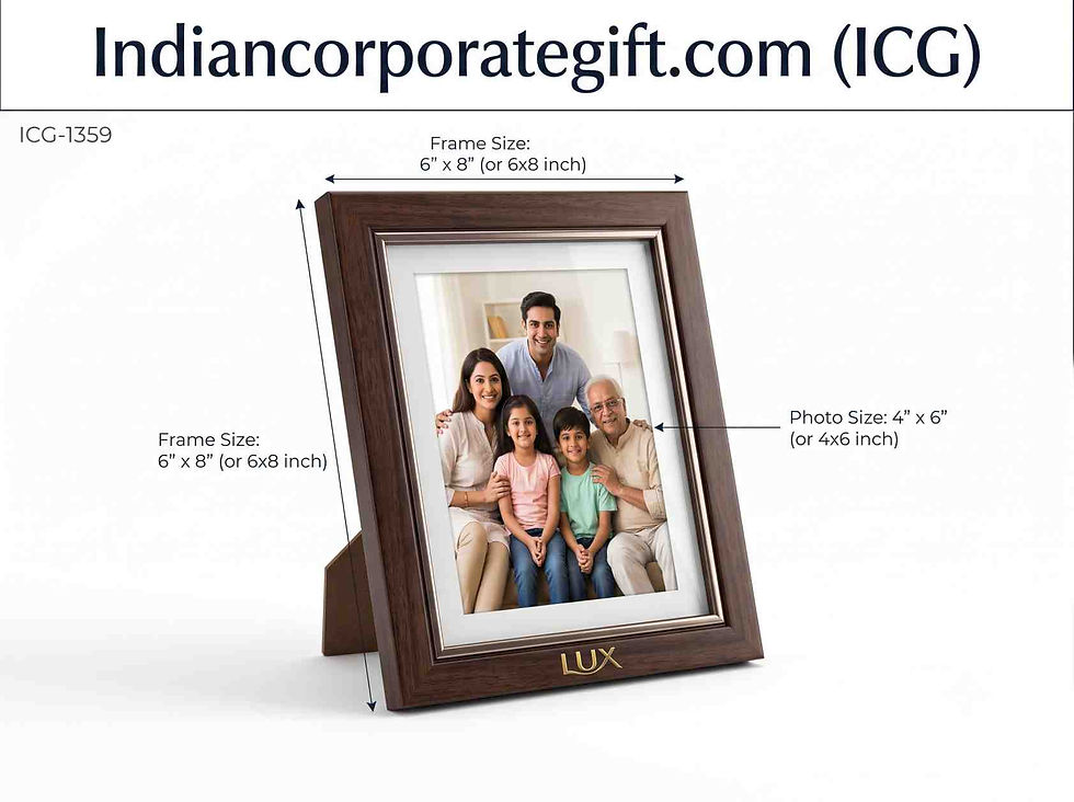 Wooden Finish Tabletop Photo Frame ICG-1359 Manufacturers in Bangalore - by ICG
