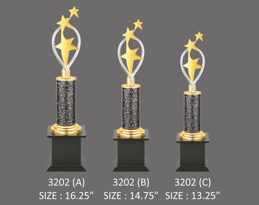 Metal Trophy MT-3202