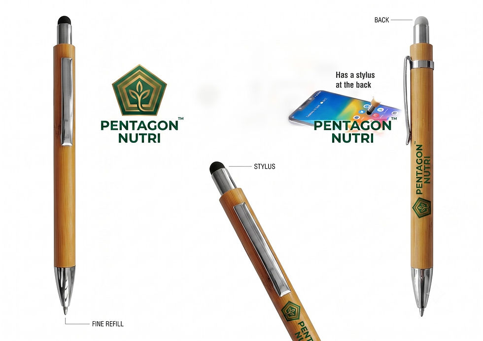 Eco Friendly Bamboo Stylus Pen CI IMP 1154 by Indian Corporate Gift ICG