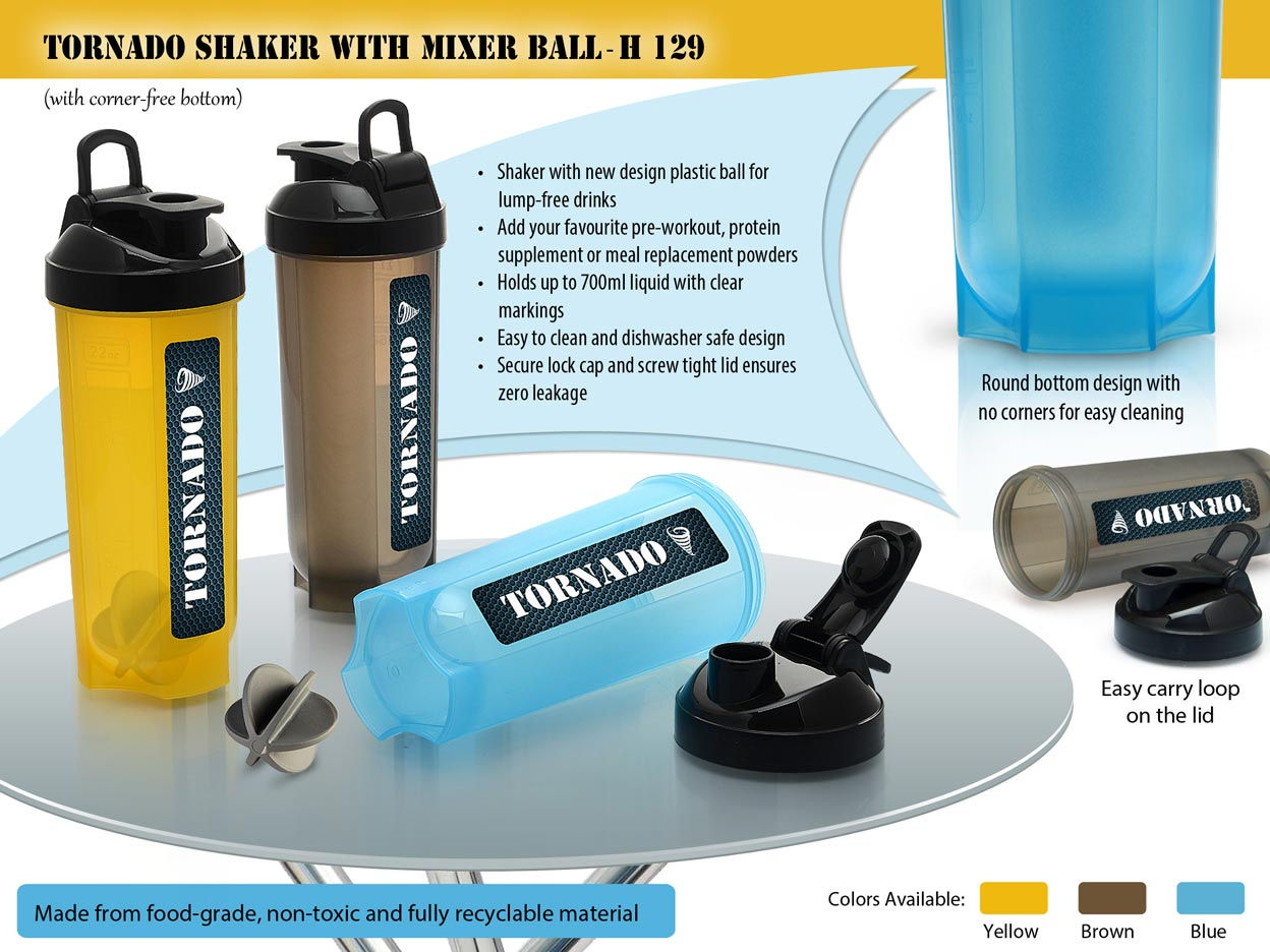 Tornado shaker with mixer ball (with box) H-129