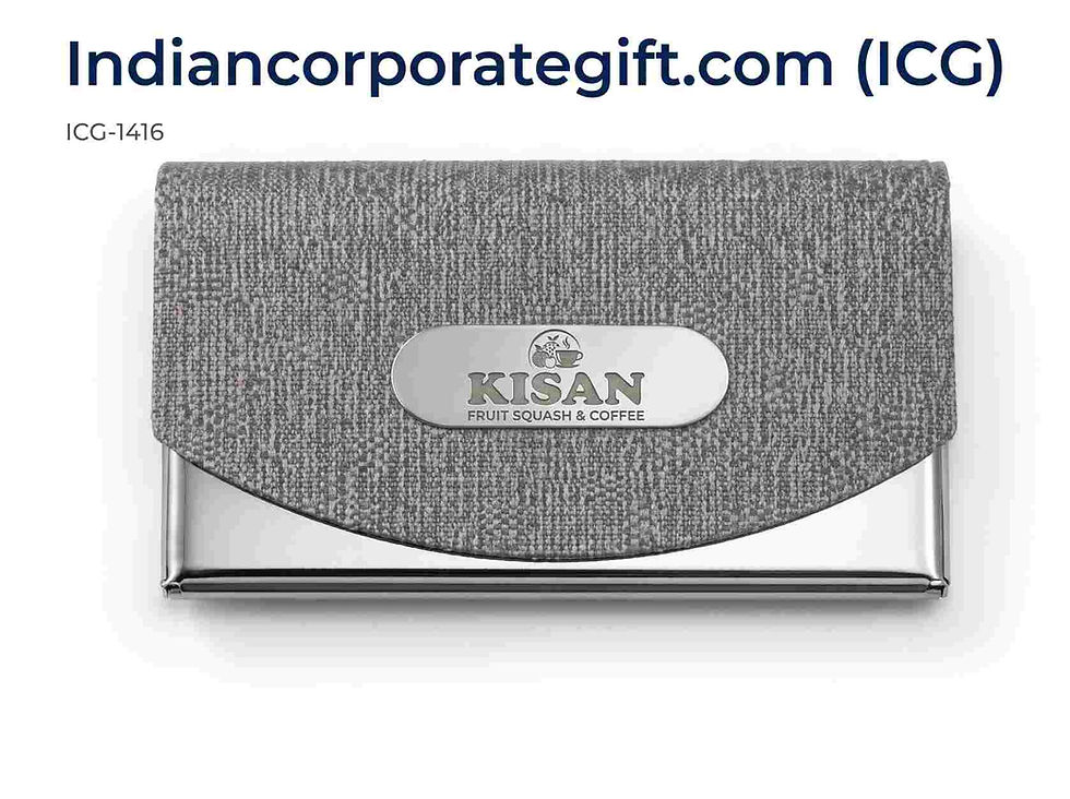 **Premium Textured Card Holder ICG-1416 at Best Price by Indian Corporate Gift