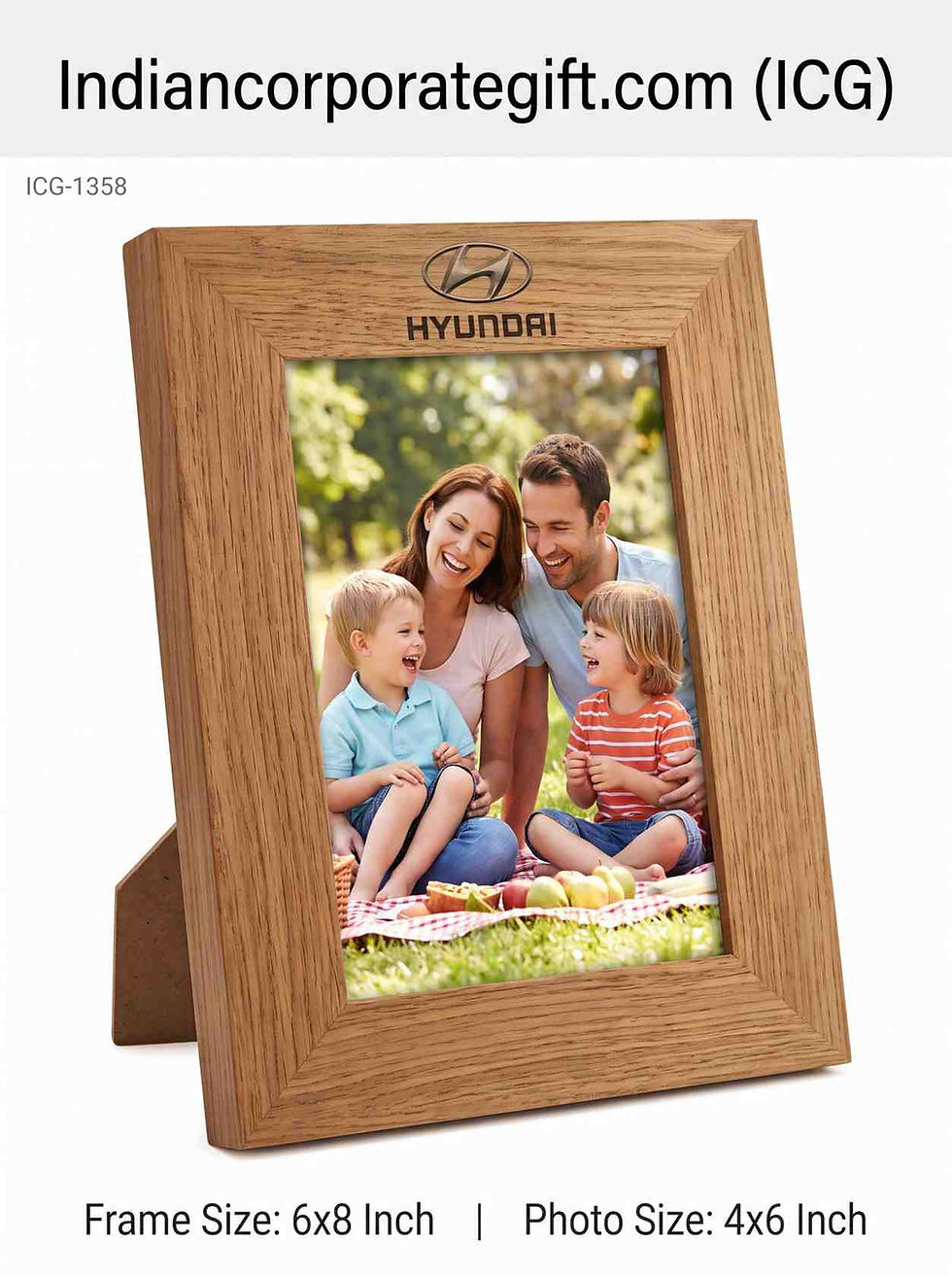 Wooden Desktop Photo Frame ICG-1358 Manufacturers in Pune- by ICG