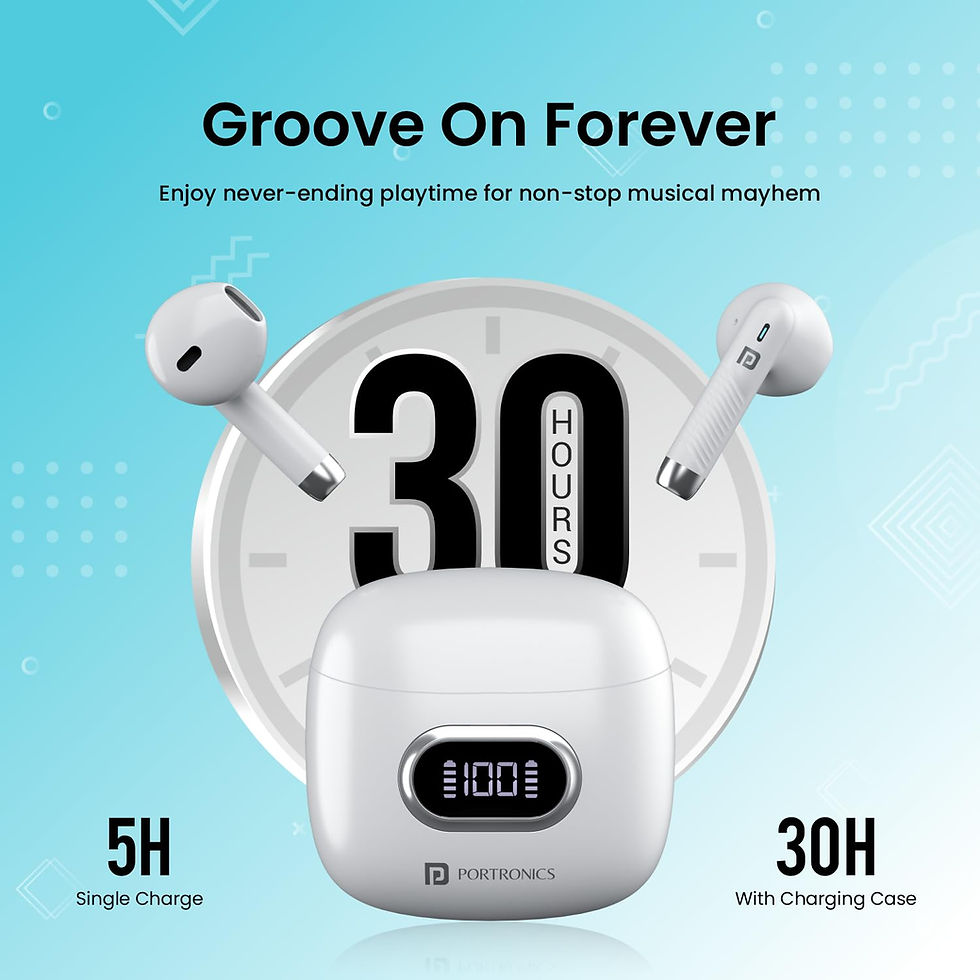 Миниатюра: Portronics Harmonics Twins S9 True Wireless in Ear Earbuds