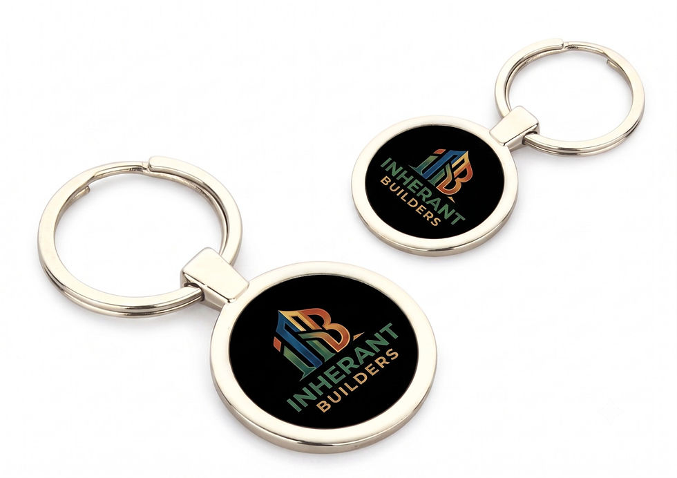 Metal Logo Keychain CI IMP 1147 by Indian Corporate Gift ICG