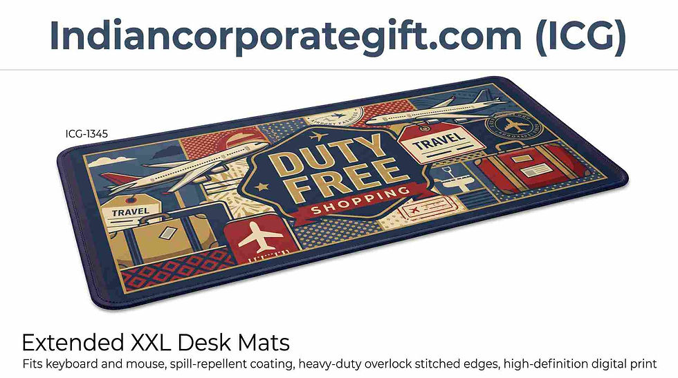 Extended XXL Desk Mats ICG-1345 by Indian Corporate Gift (ICG) – Lowest Price