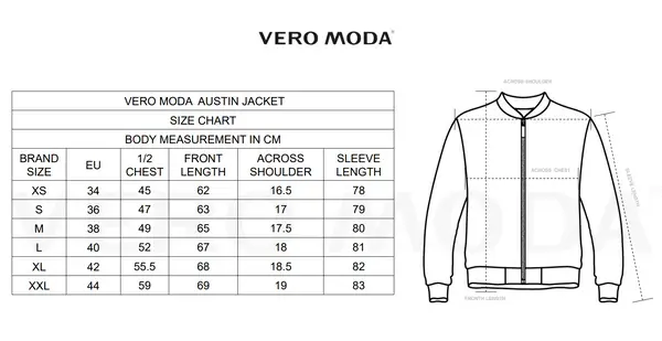 縮圖：Vero Moda Austin Jacket - Black