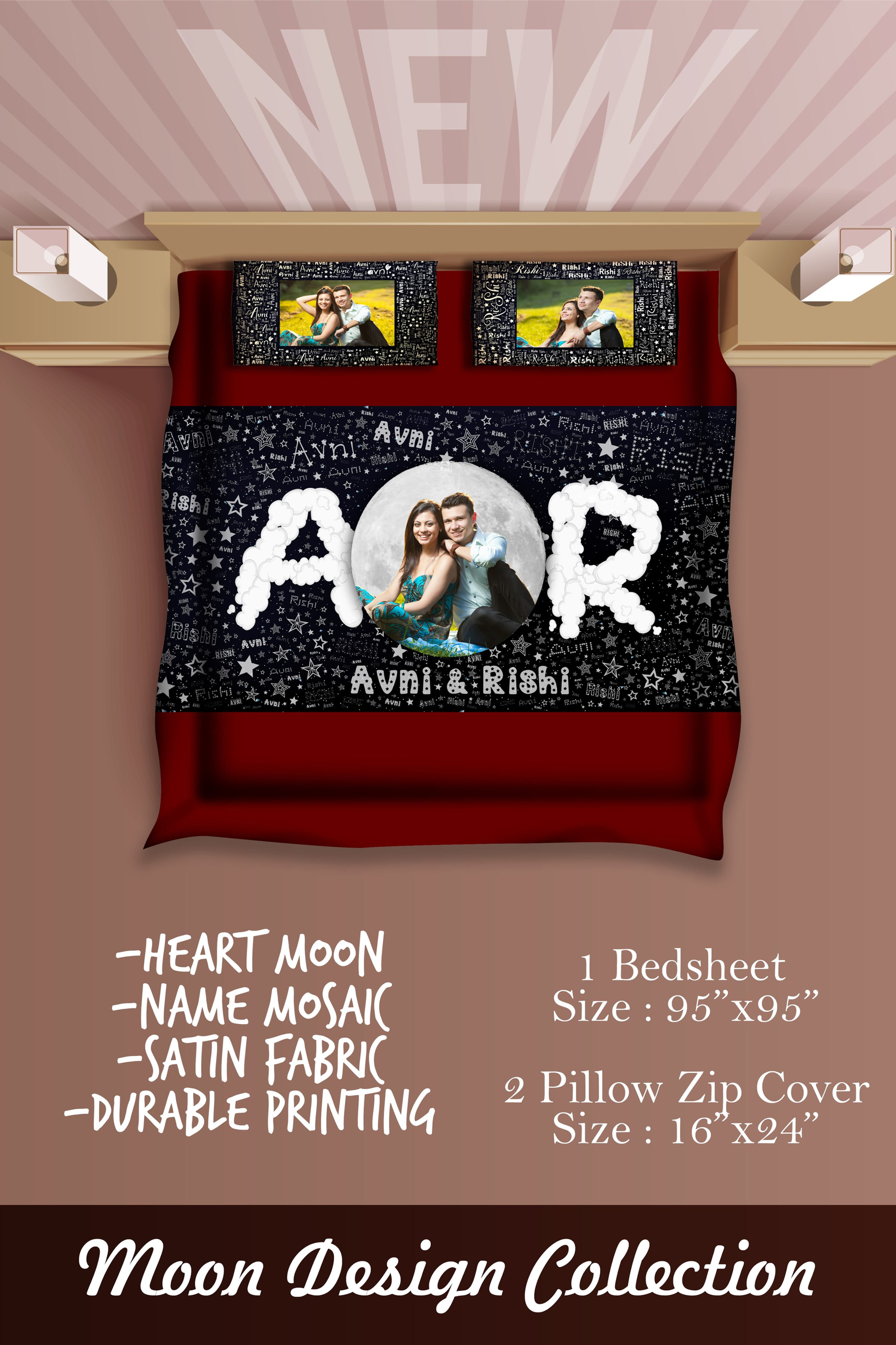 Personalized  Light weight bed sheet CI-19