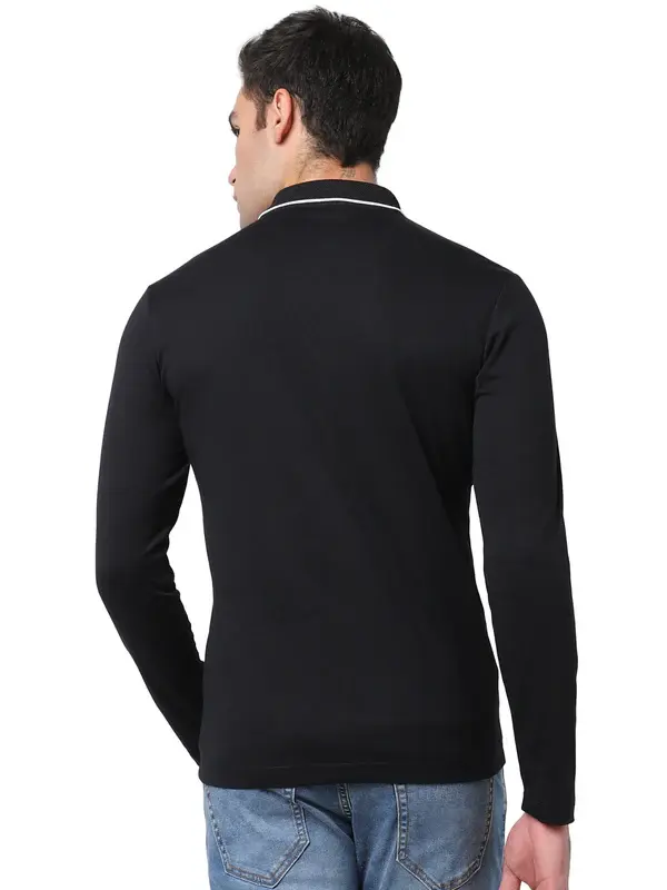 Thumbnail: Selected Homme - SLHTHEO-FIGO - Zip Long Sleeve - Black