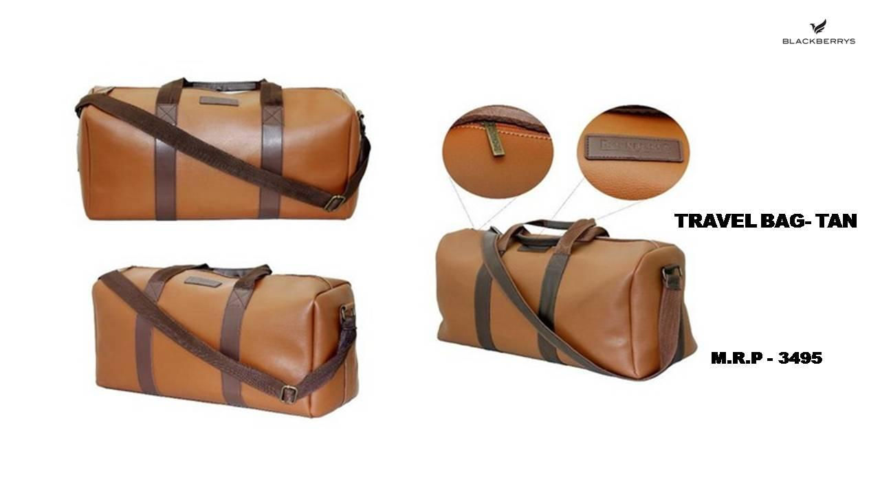Blackberry Travel Bag Tan CI-BB-B03