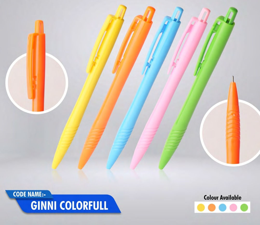 Ball Pen GINNI COLORFULL