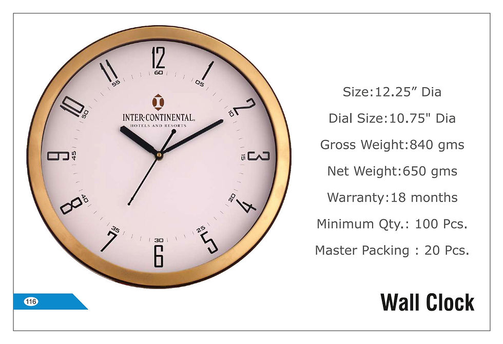 Wall Clocks WC-116