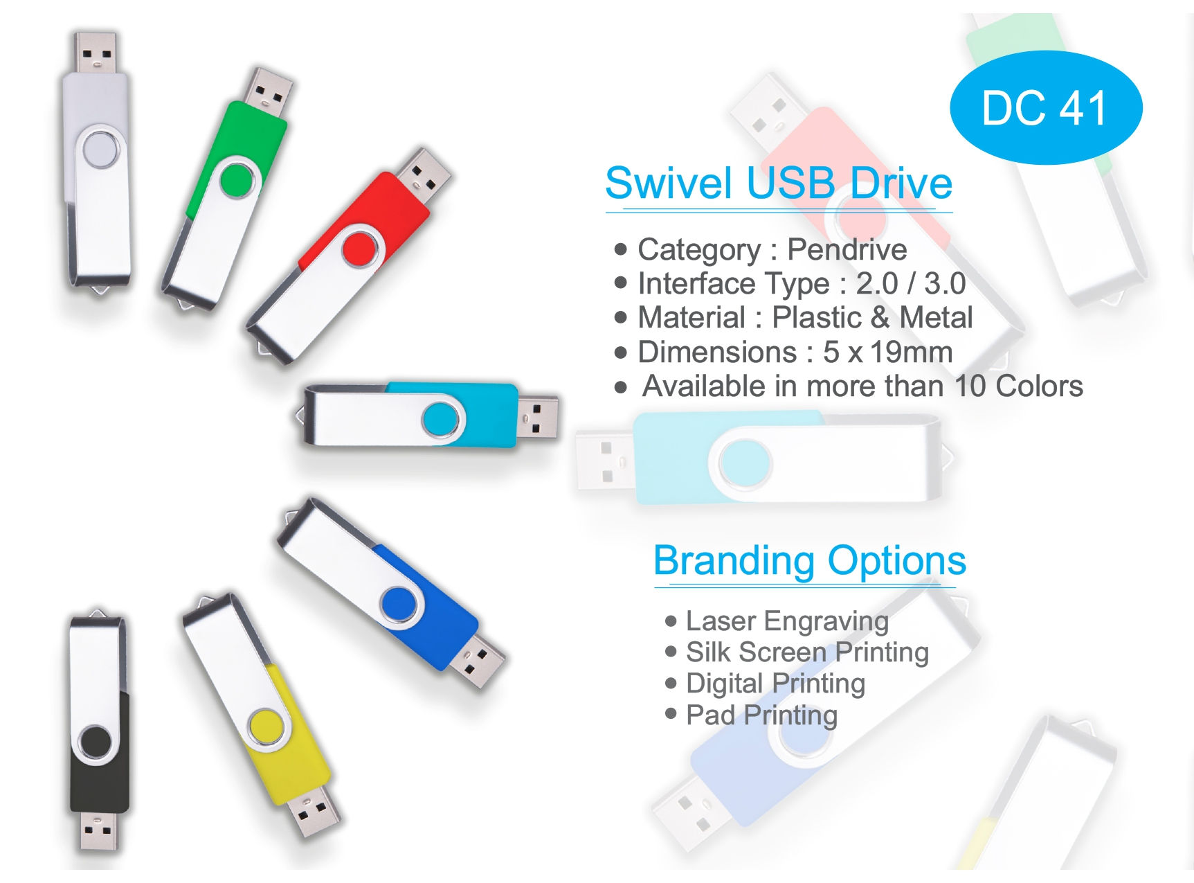 Swivel USB Drive DC-41
