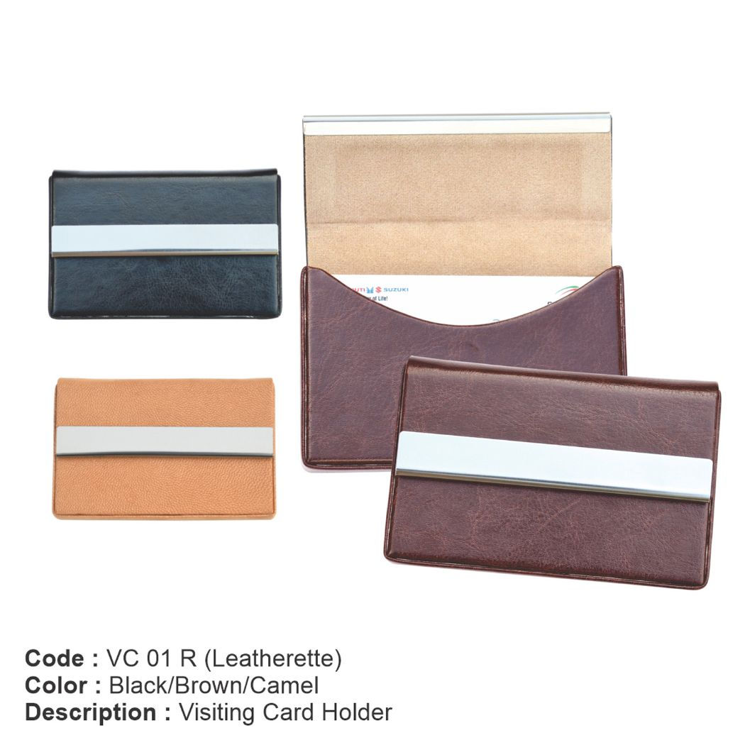 Leatherette Visiting Card holder CI-CC-01-LARGE SIZE