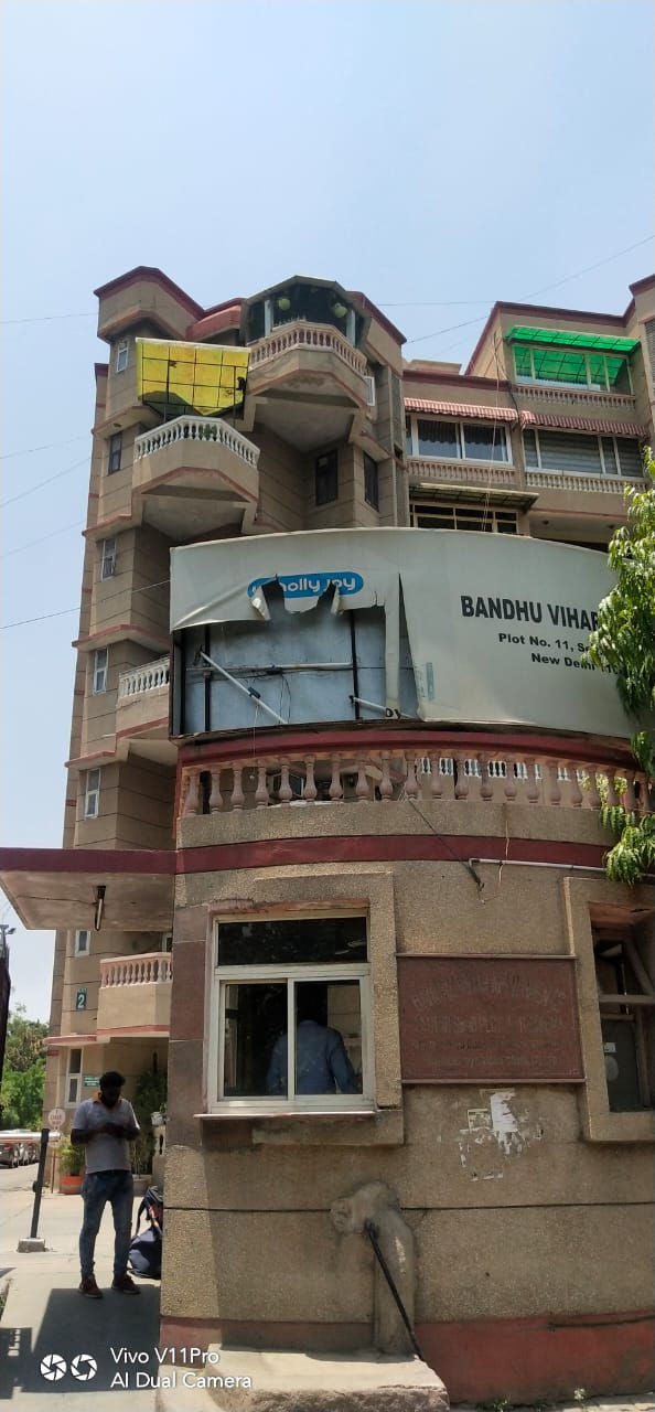 Best Society Flat for Sale in Bandhu vihar Apartment, Dwarka, New Delhi,India