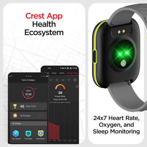 boAt Smart Watch Xtend Sport with 700+ Active Modes,Sporty Design