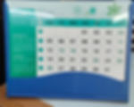 Plastic Table Calendar with plenty of Branding Space for LOGO-5