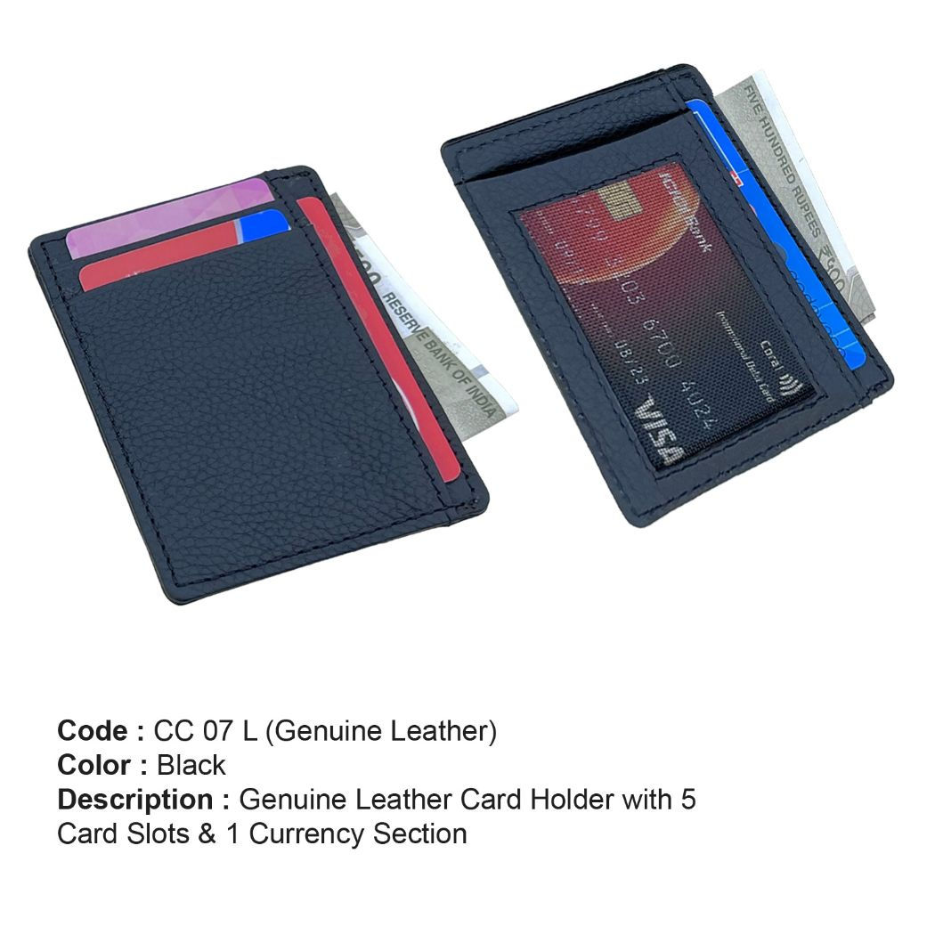 Leather Visiting Card holder CI-CC-07-LARGE SIZE