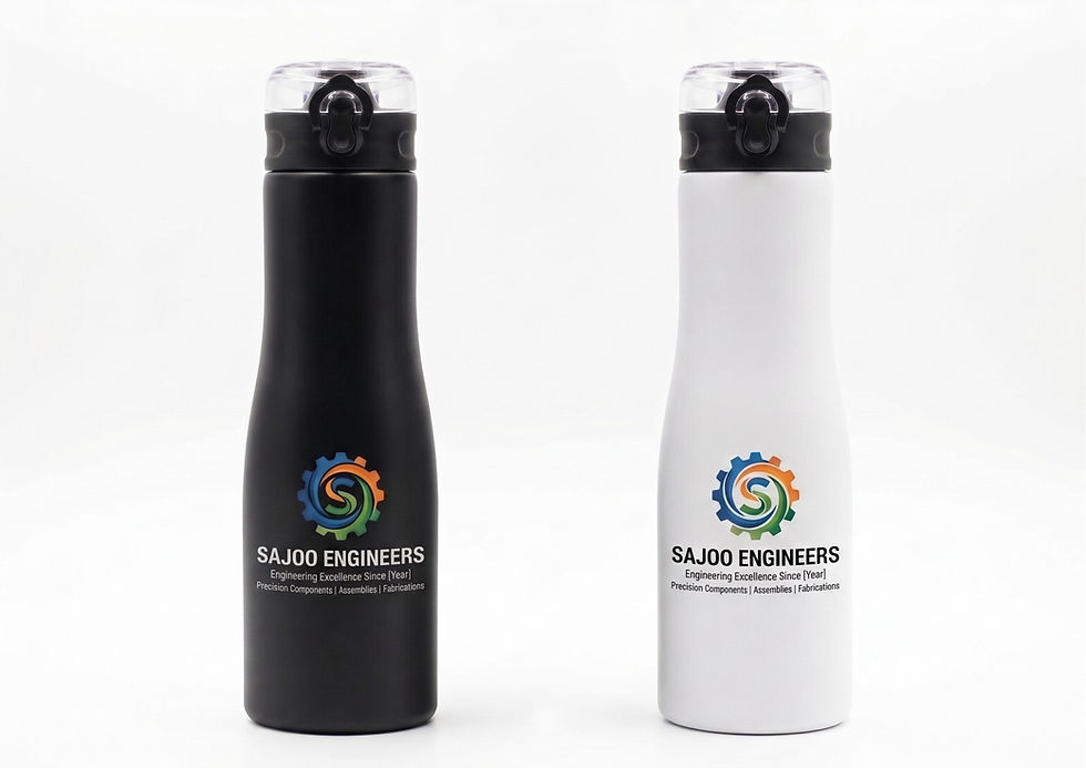 Flora Single Wall Stainless Steel Bottle with Flip Top Cap (Code: CI-IMP-1119)