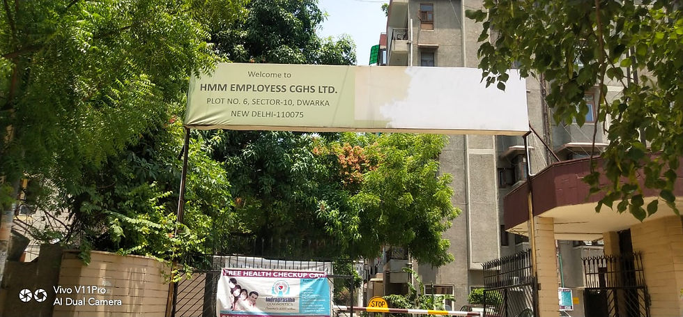 3bhk Flat for Sale in HMM Employees Apartment Sector 10 Dwarka, Delhi