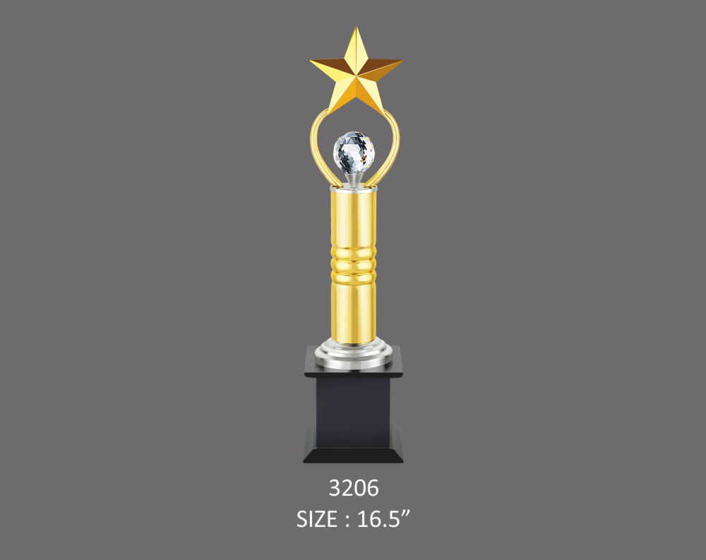 Metal Trophy MT-3206