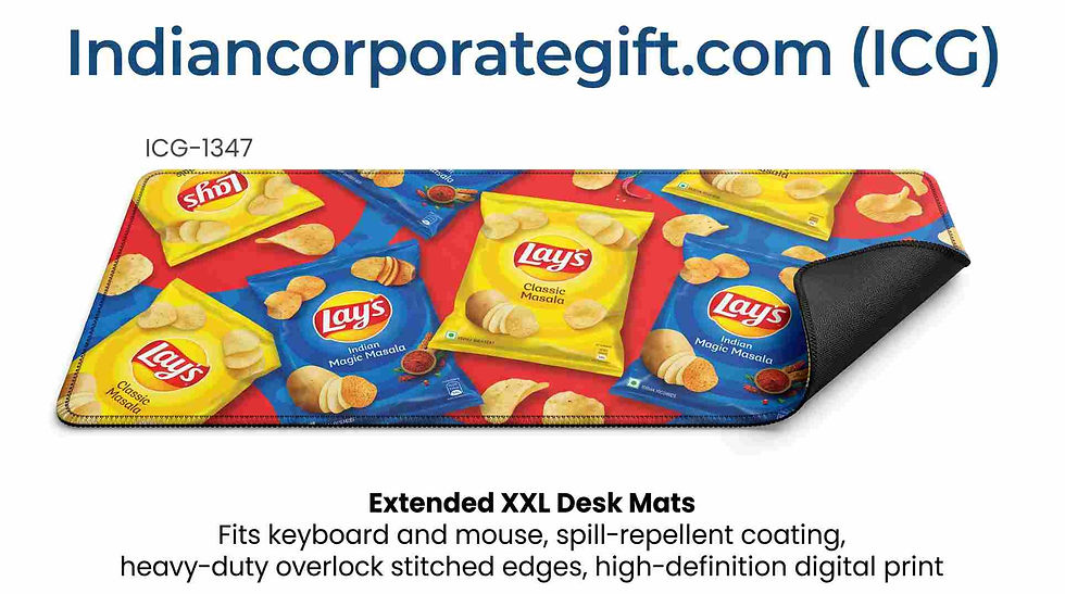 Custom Extended XXL Desk Mats Manufacturer in Delhi by ICG