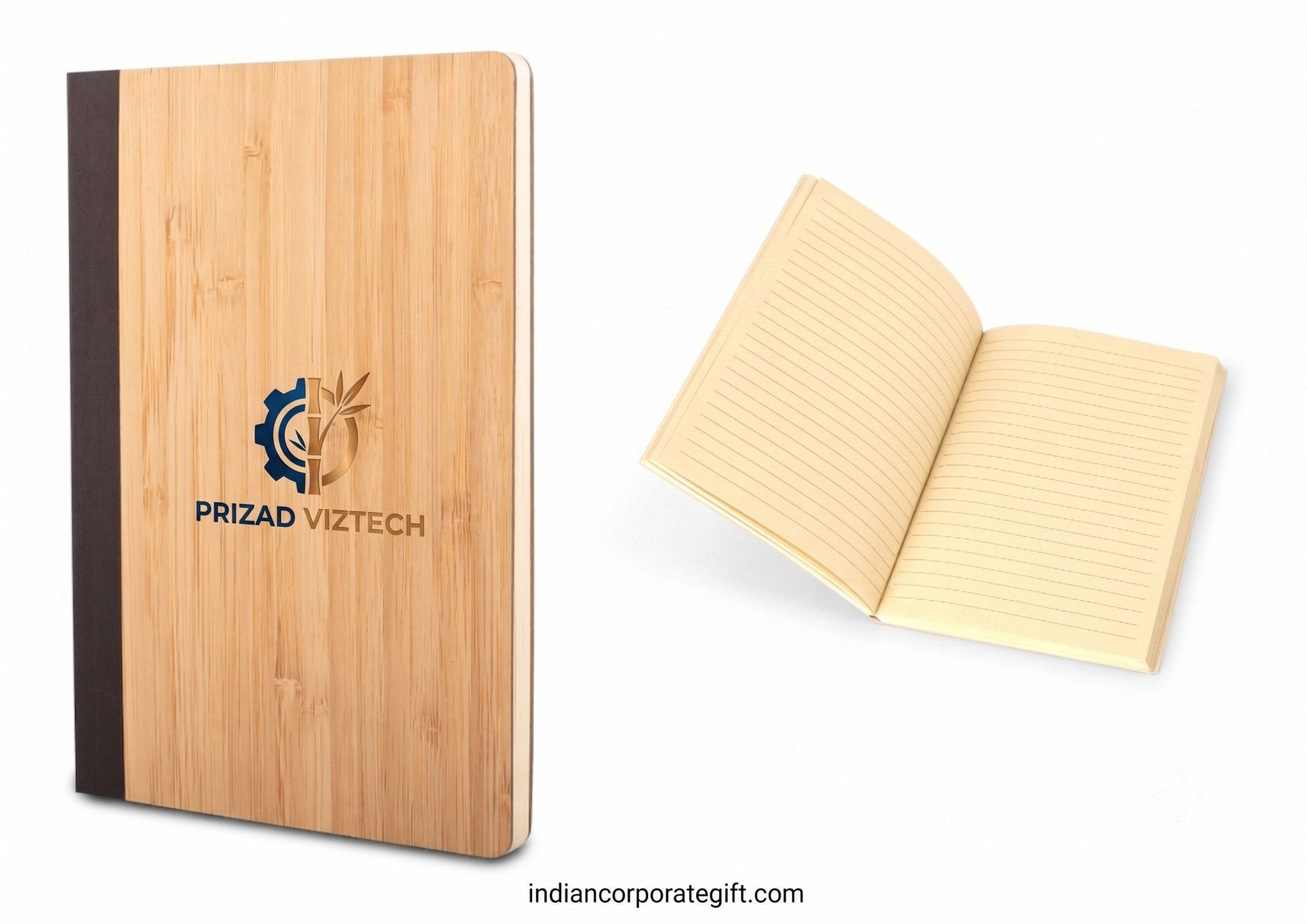 Eco-Friendly Bamboo A5 Notebook – Premium Corporate Gift