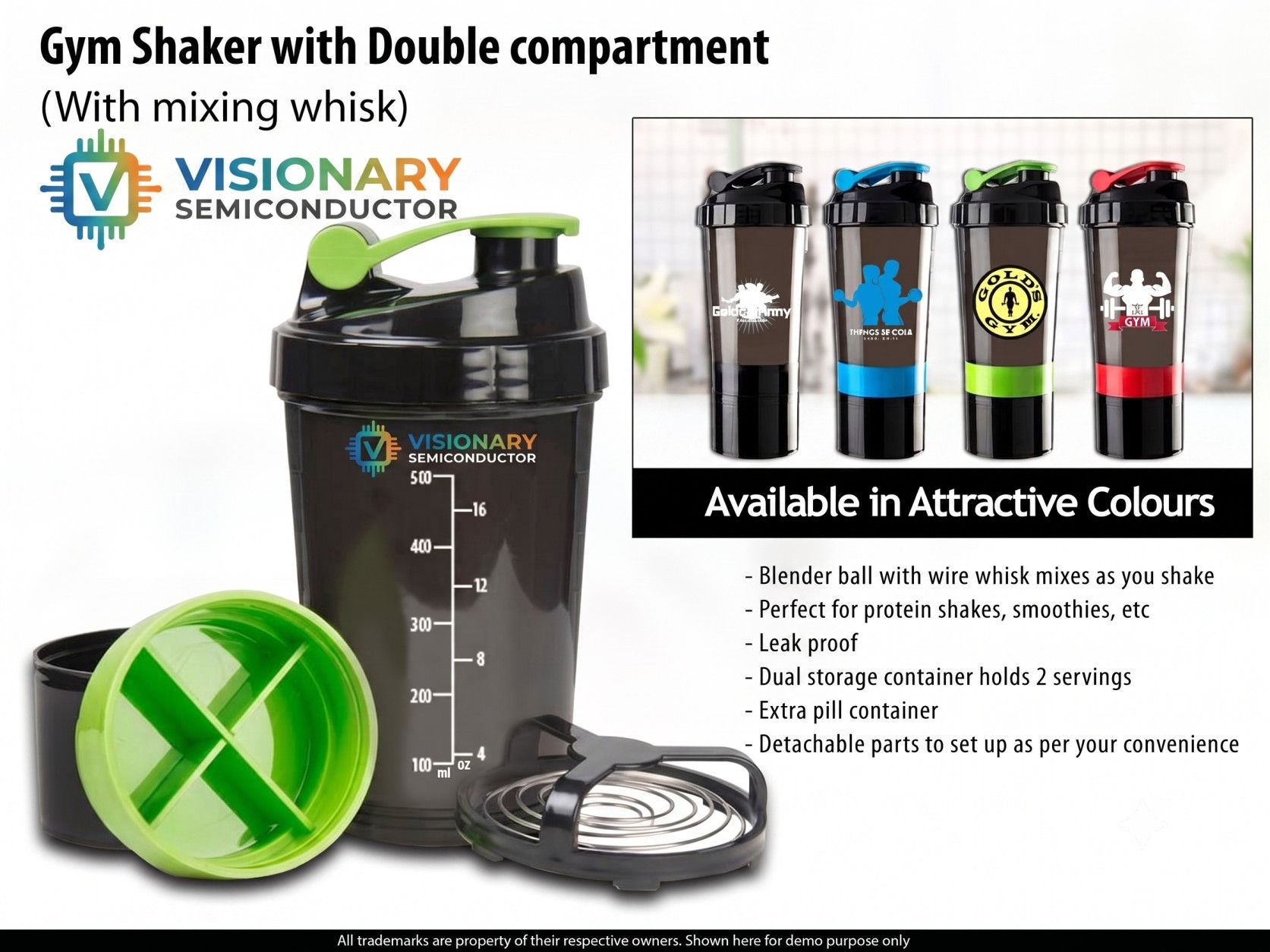 Customized Gym Shaker CI IMP 1141 by Indian Corporate Gift ICG