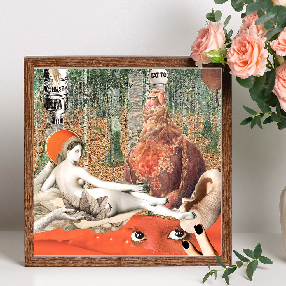 Miniature : La grande odalisque.