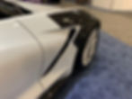 Thumbnail: C7 Stingray Carbon Fiber Front Flares Side View