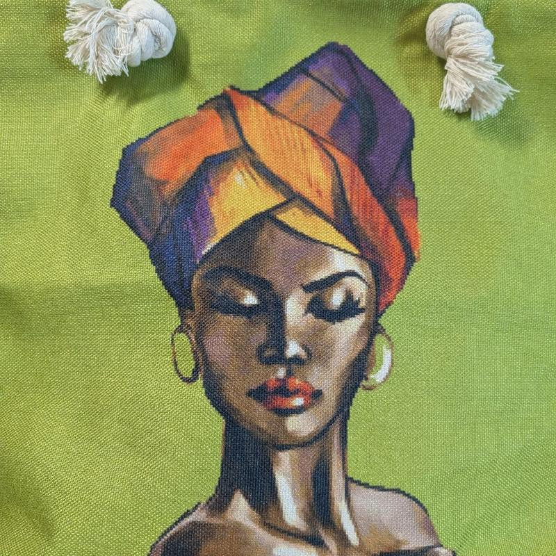 Thumbnail: Brown Skin Girl Tote Bag