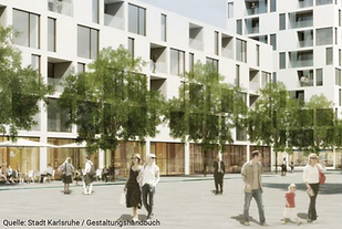Rendering Stadt Karlsruhe