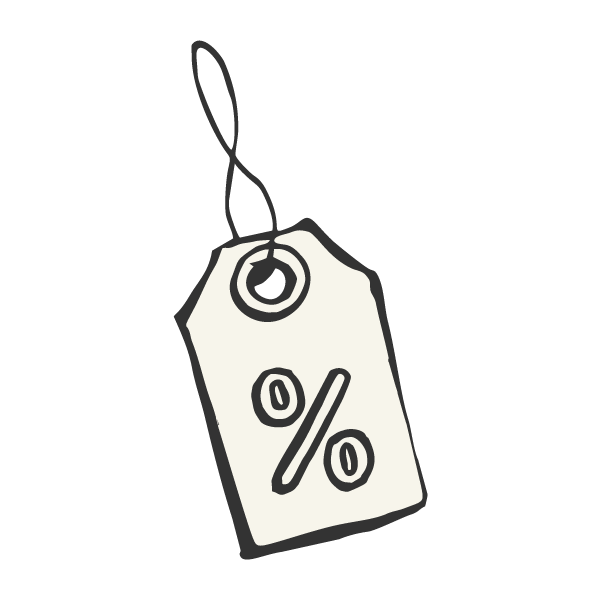 Discount Tag Illustration