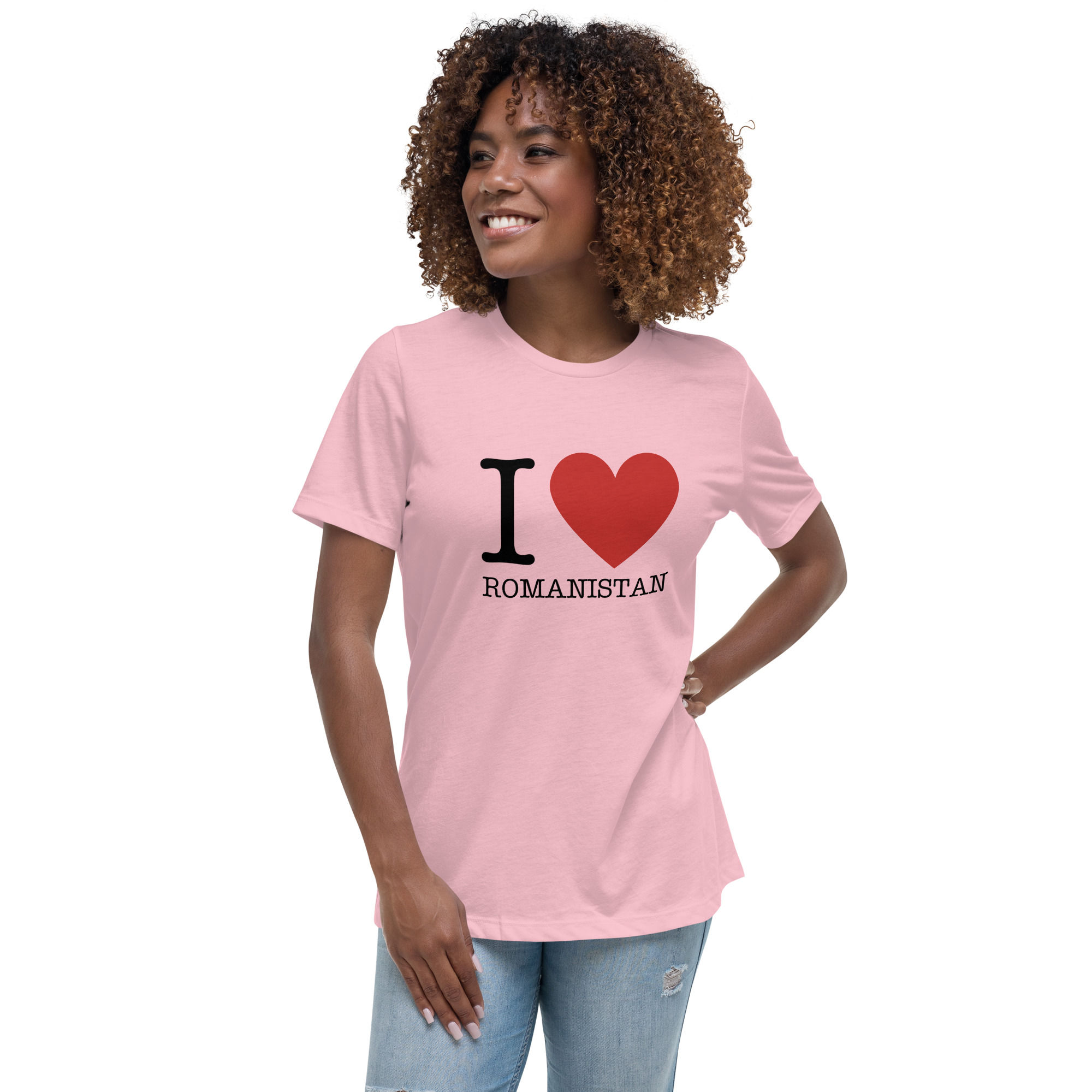I Love Romanistan Women's Relaxed T-Shirt