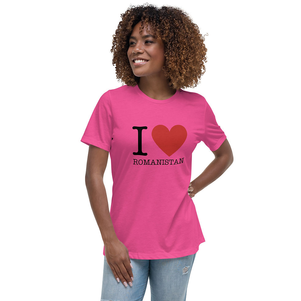 Thumbnail: I Love Romanistan Women's Relaxed T-Shirt