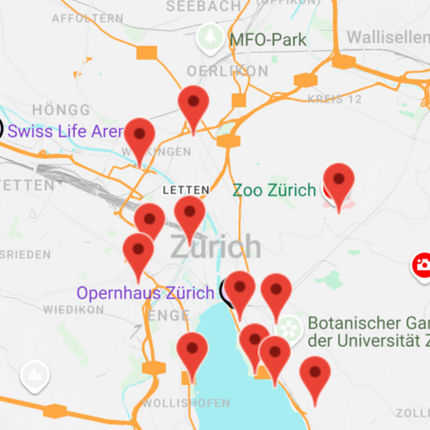 Alle Angebote und Orte in Zürich und Umgebung für Eltern und Familien an einem Ort.