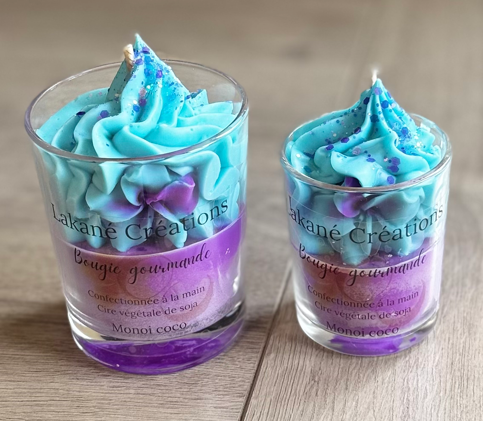 Bougies monoi coco