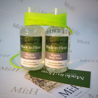 Packaging and label design for Made in: Here Southampton