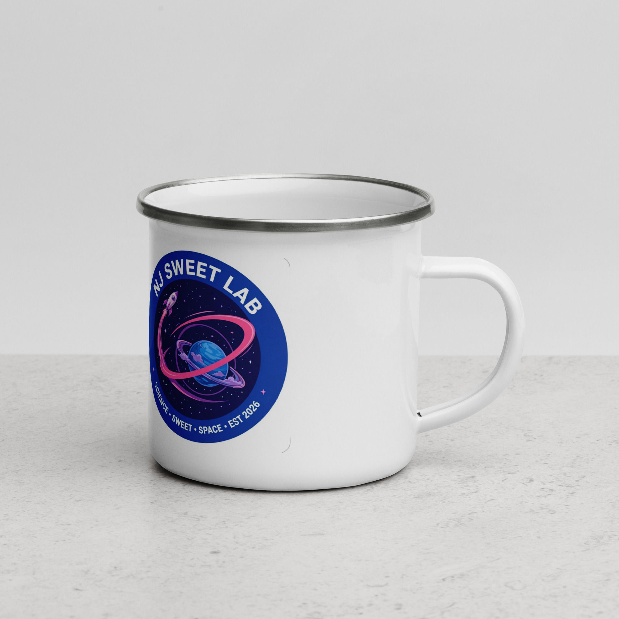 Sweet Lab Enamel Mug