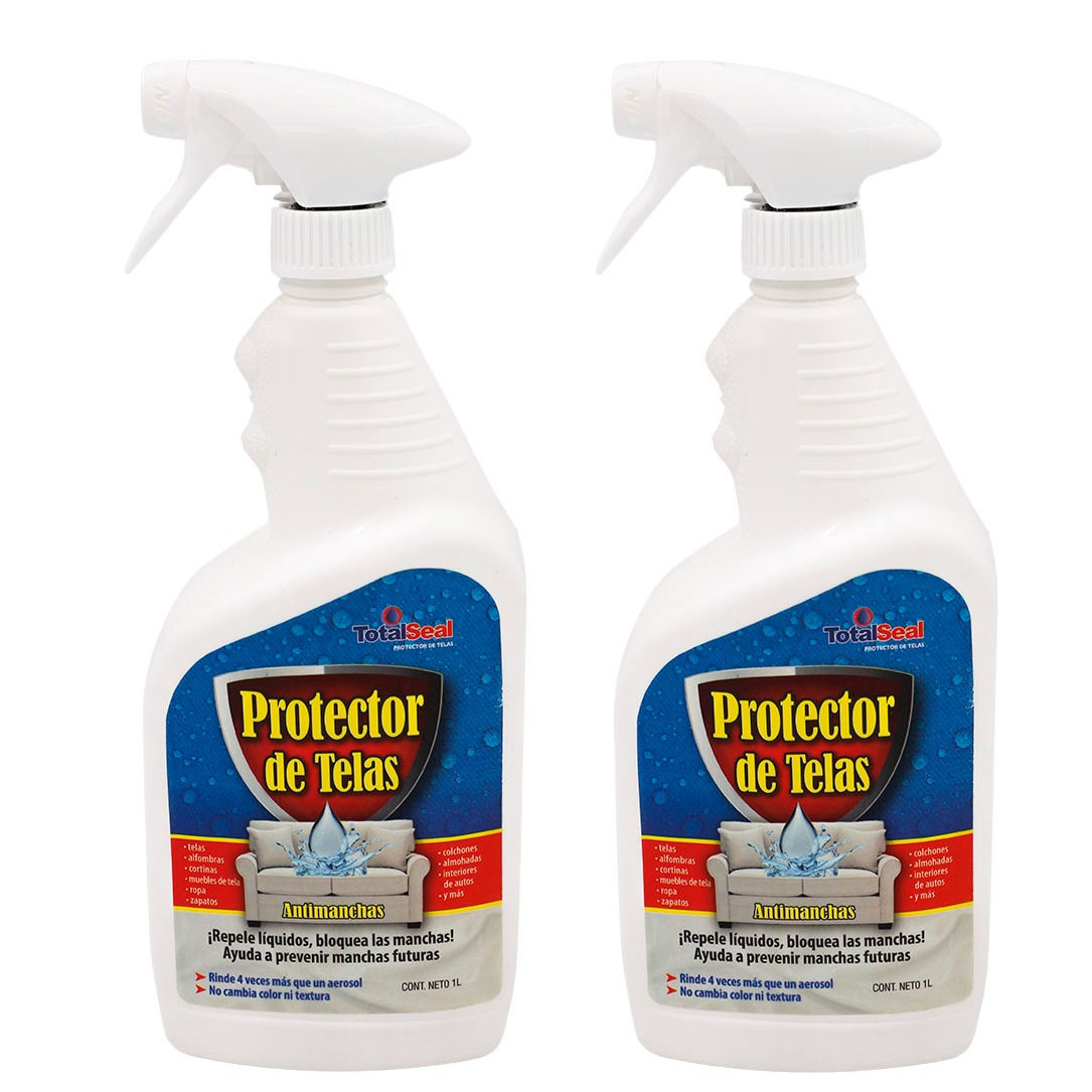Teflón Protector de Telas y Tapicería Total Seal 2 Piezas de Lt