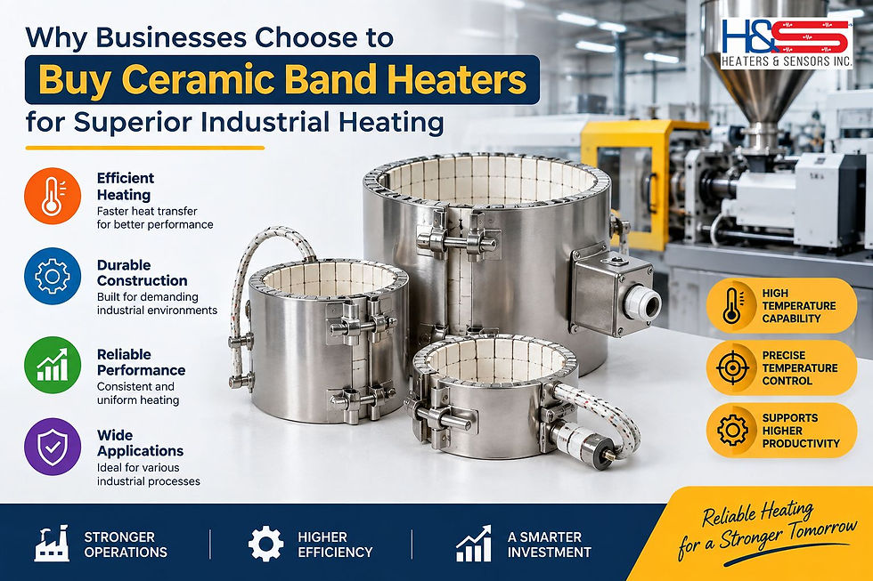 Why Businesses Choose to Buy Ceramic Band Heaters for Superior Industrial Heating