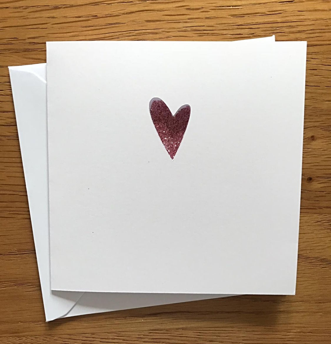 Sparkle Heart Cards